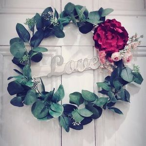 Valentine wreath (Handmade)